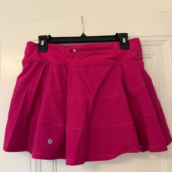 Pace Rival Mid-Rise Skirt *Long - Raspberry Pink - Picture 3 of 3
